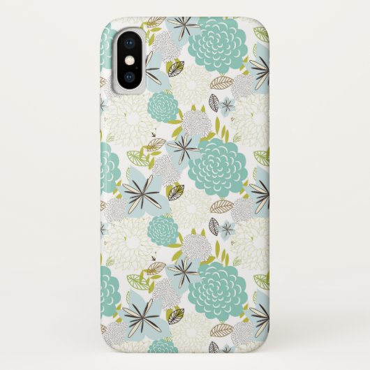 Floral achtergrond 5 Case-Mate iPhone case (Achterkant)
