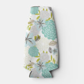 Floral achtergrond 5 flesjeskoeler (Voorkant)