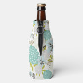 Floral achtergrond 5 flesjeskoeler (Fles Achterkant)