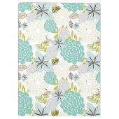 Floral achtergrond 5 klembord (Achterkant)