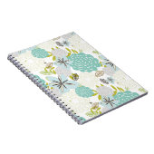 Floral achtergrond 5 notitieboek (Rechterzijde)