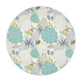 Floral achtergrond 5 snijplank (Voorkant)