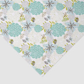 Floral achtergrond 5 tissuepapier (Detail)