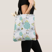 Floral achtergrond 5 tote bag (Dichtbij)