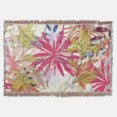 Floral achtergrond 6 deken (Voorkant)