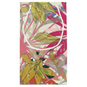 Floral achtergrond 6 klein cadeauzakje (Achterkant)