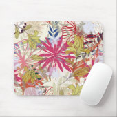 Floral achtergrond 6 muismat (Met muis)