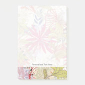 Floral achtergrond 6 post-it® notes (Voorkant)