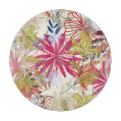 Floral achtergrond 6 snijplank (Voorkant)