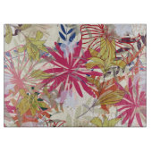 Floral achtergrond 6 snijplank (Voorkant)