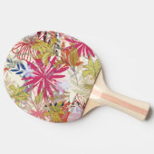 Floral achtergrond 6 tafeltennisbatje (Zijkant)