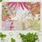 Floral achtergrond 6 theedoek (Gevouwen)