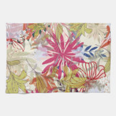 Floral achtergrond 6 theedoek (Horizontaal)