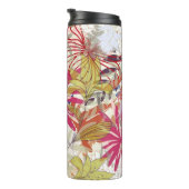 Floral achtergrond 6 thermosbeker (Geroteerd rechts)
