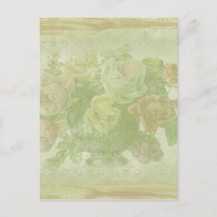  Floral achtergrond Briefkaart