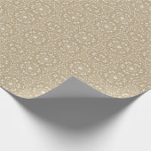 Floral  achtergrond cadeaupapier (Hoek)
