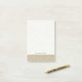 Floral  achtergrond post-it® notes (Op bureau)