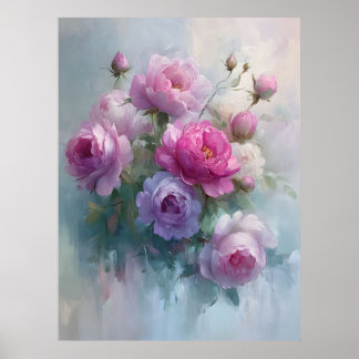 Floral Acryl Wall Art Print