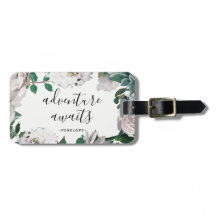 Floral Adventure wacht Bagagelabel