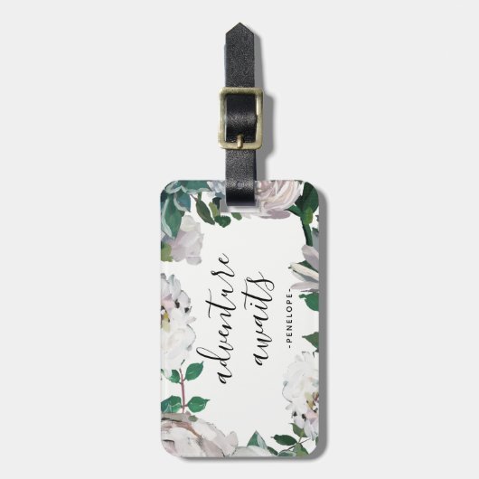  Floral Adventure wacht Bagagelabel (Voorkant verticaal)