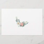 Floral Advice voor bruinkaarten en bruinkoolkaarte Flyer (Achterkant)