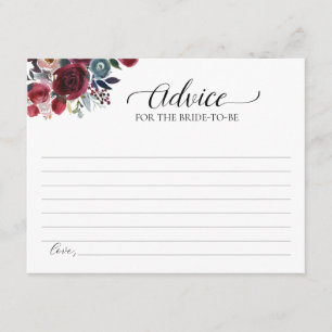 Floral advies van Burgundy voor de toekomstige Kaa Informatiekaartje