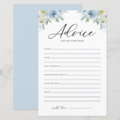 Floral advies voor de Passen getrouwd in de blauwe (Voorkant / Achterkant)