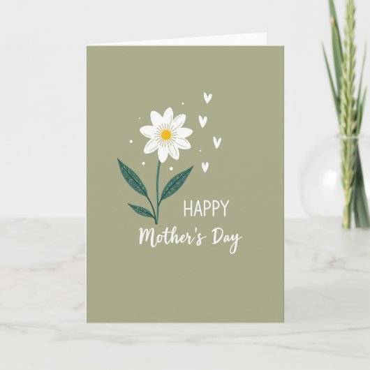 Floral Affection Mothers Card Kaart (Voorkant)