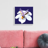 Floral African Iris Canvas Afdruk (Insitu (Woonkamer))