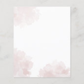 Floral Afstuderen 2025 Uitnodiging (Achterkant)