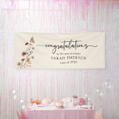 Floral Afstuderen Banner
