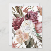  Floral Afstuderen Foto aankondiging