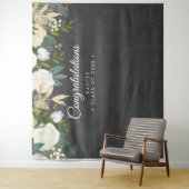 Floral Afstuderen Foto achtergrond - Foto Prop Wandkleed (In situ)