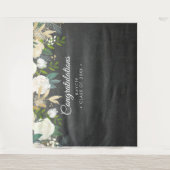 Floral Afstuderen Foto achtergrond - Foto Prop Wandkleed (Voorkant)