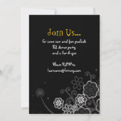 Floral Afstuderen Invite Class of 2012 Kaart (Achterkant)