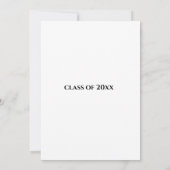 Floral Afstuderen Nurse Typography Cherry Blossom Kaart (Achterkant)