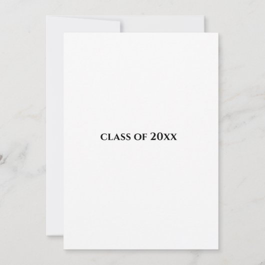 Floral Afstuderen Nurse Typography Cherry Blossom Kaart (Achterkant)