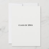 Floral Afstuderen Nurse Zonnebloemen Typografie Kaart (Achterkant)