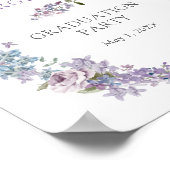 Floral Afstuderen Poster (Hoek)