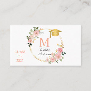 Floral Afstuderen Visitekaartje