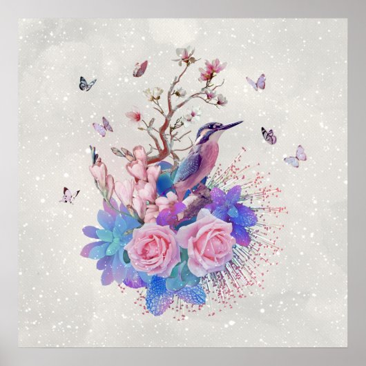 FLORAL ALCEDO ATDIT POSTER (Voorkant)