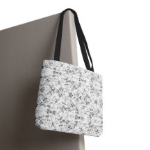 Floral All-Over-Print Canvas tas–Aangepaste naam o