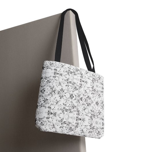 Floral All-Over-Print Canvas tas–Aangepaste naam o Tote Bag