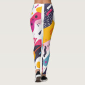 Floral All-Over Print Leggings (Achterkant)