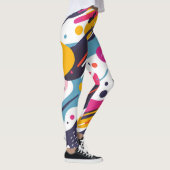 Floral All-Over Print Leggings (Rechts)