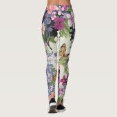 Floral All-Over-Print Leggings (Achterkant)