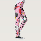Floral All-Over Print Leggings (Rechts)
