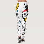 Floral All-Over Print Leggings (Achterkant)