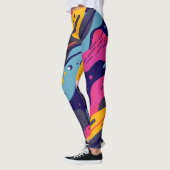 Floral All-Over Print Leggings (Links)