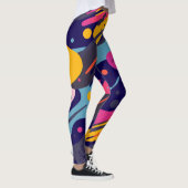 Floral All-Over Print Leggings (Rechts)